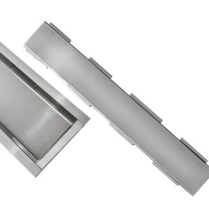 Grelha Oculta 0,06x0,50cm INOX/ABS