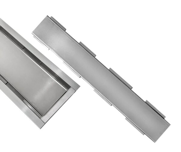 Grelha Oculta 0,06x0,50cm INOX/ABS