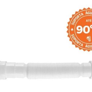 Sifão Sanfonado Universal SSUM Astra Branco