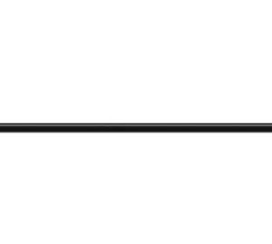 Engate Flexível Preto de 60 cm e Niple de 12 Astra