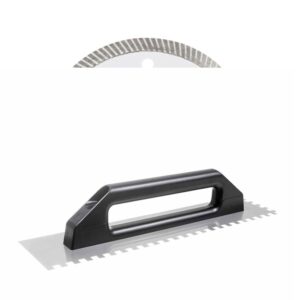 Desempenadeira Aço Dentada – Cabo Plástico Fechado – 12 mm x 12 mm