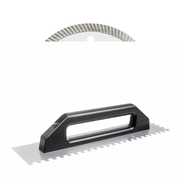 Desempenadeira Aço Dentada – Cabo Plástico Fechado – 12 mm x 12 mm